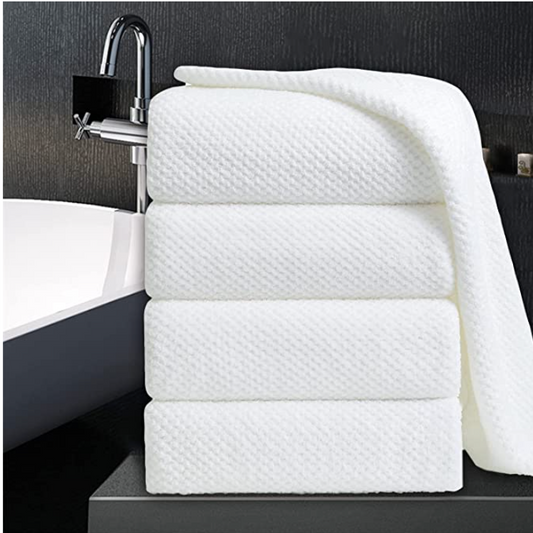 Maggea Bathroom Towel Set White 4Pack-35x70 Towel