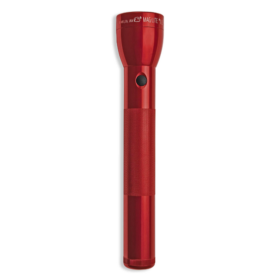 Maglite ML300L LED 3-Cell D Flashlight, Red
