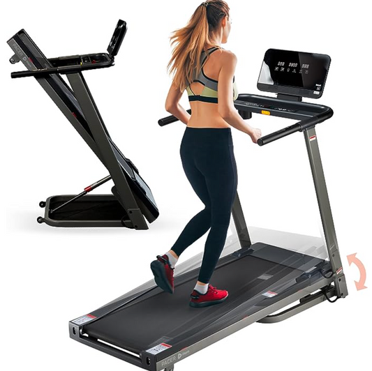 Lifepro Pacer Folding Treadmill for Home - Smart Motorized Portable Treadmill