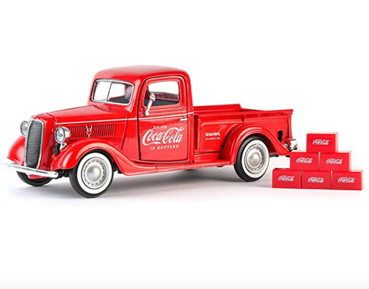 Coca-Cola 1937 Ford Pickup Truck 1/24 Motorcity Classics