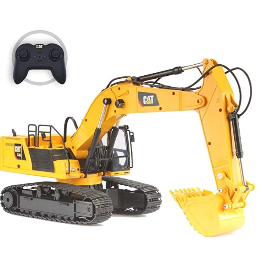 Diecast Masters CAT Fully Functional Radio Control Excavator Truck 1:24 25001