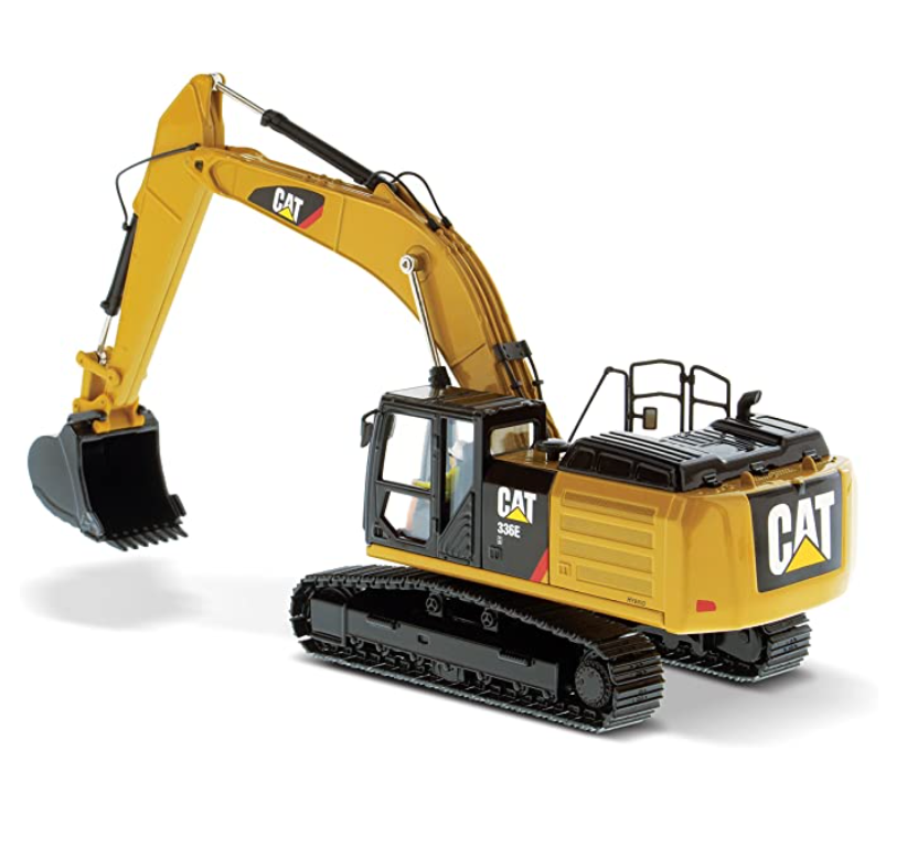 1:50 Caterpillar 336E H Hybrid Hydraulic Excavator Diecast Masters - 85279