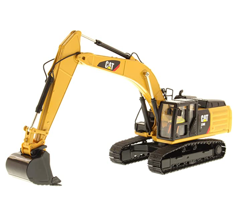 1:50 Caterpillar 336E H Hybrid Hydraulic Excavator Diecast Masters - 85279