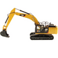 1:50 Caterpillar 336E H Hybrid Hydraulic Excavator Diecast Masters - 85279