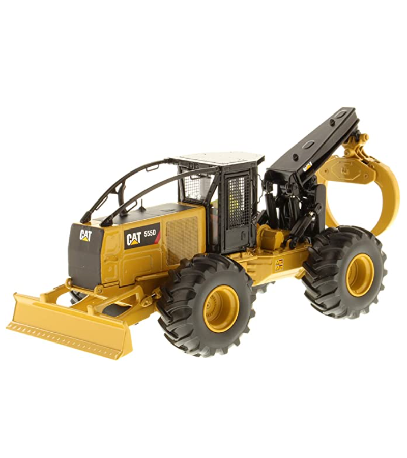 DM Caterpillar 555D Skidder High Line Series Vehicle, 7.29 x 3.03 x 2.68 inches