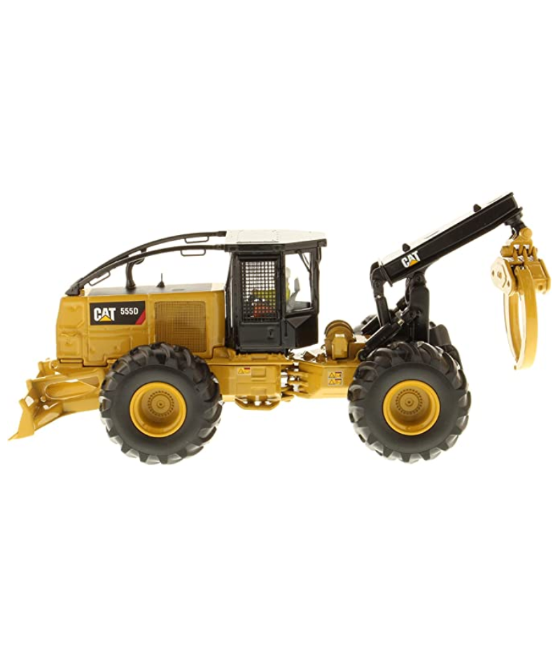 DM Caterpillar 555D Skidder High Line Series Vehicle, 7.29 x 3.03 x 2.68 inches