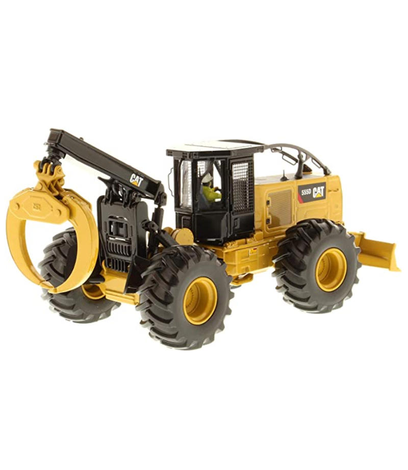 DM Caterpillar 555D Skidder High Line Series Vehicle, 7.29 x 3.03 x 2.68 inches