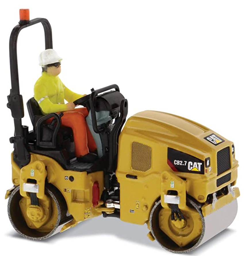 1:50 Caterpillar CB-2.7 Utility Compactor - Diecast Masters - 85593