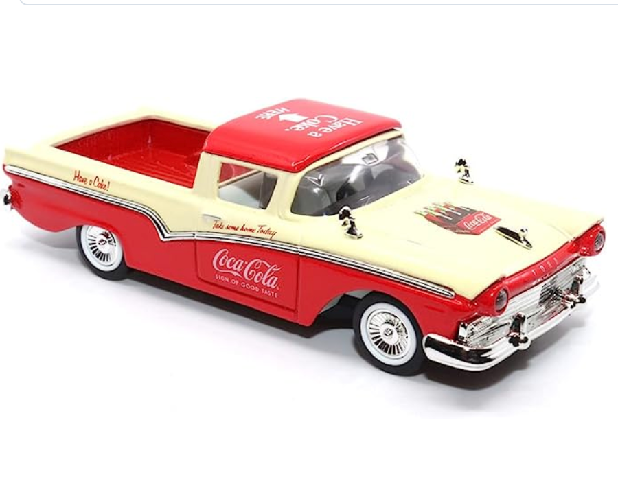 1:43 Scale 1957 Coca Cola Ford Ranchero Take Some Home Today