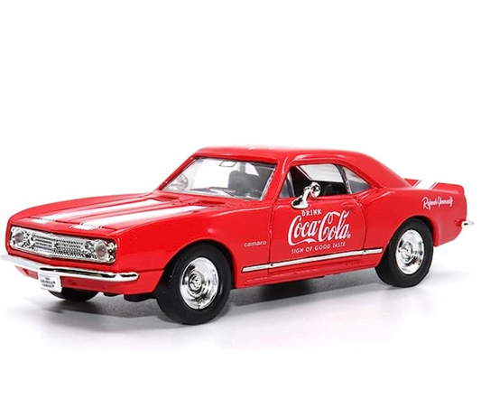 1:43 Scale 1967 Coca Cola Chevrolet Camaro Z-28 Sign of Good Taste