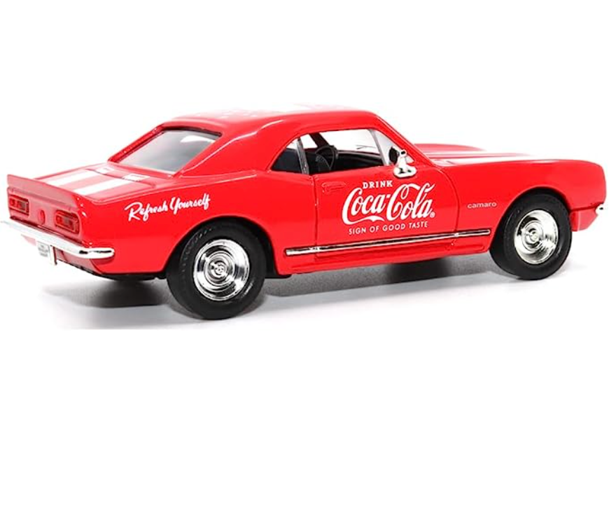 1:43 Scale 1967 Coca Cola Chevrolet Camaro Z-28 Sign of Good Taste