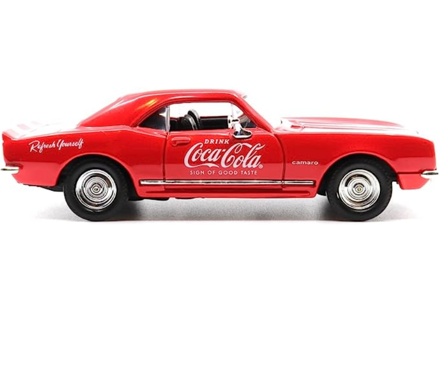 1:43 Scale 1967 Coca Cola Chevrolet Camaro Z-28 Sign of Good Taste