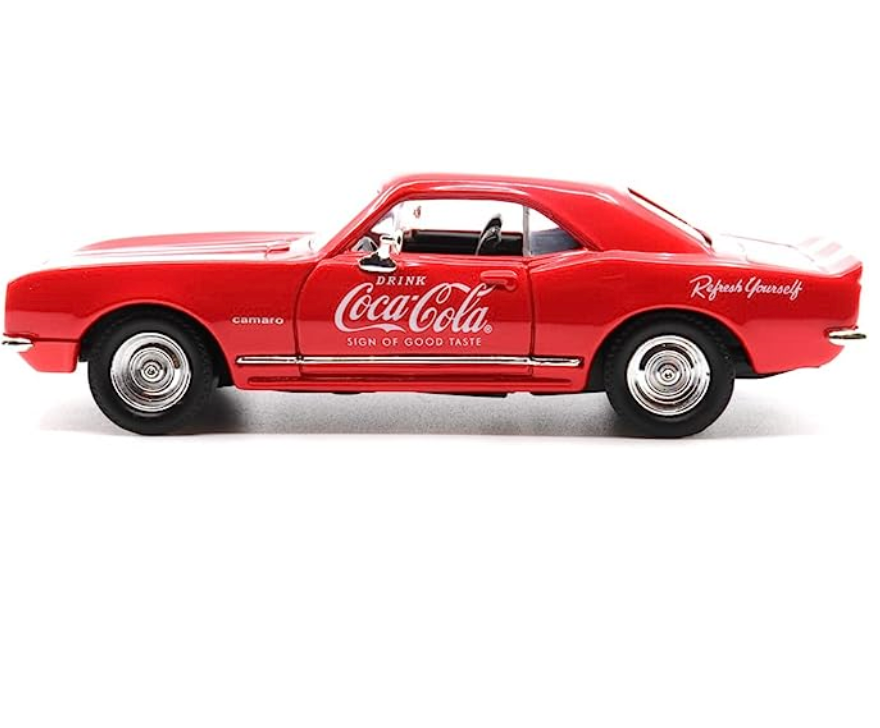 1:43 Scale 1967 Coca Cola Chevrolet Camaro Z-28 Sign of Good Taste