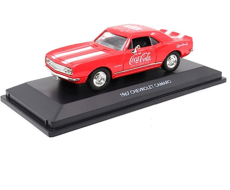 1:43 Scale 1967 Coca Cola Chevrolet Camaro Z-28 Sign of Good Taste