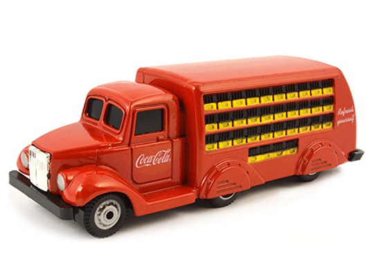 Motor City Classics 1937 Coca-Cola Bottle Truck (1:87 Scale), Red