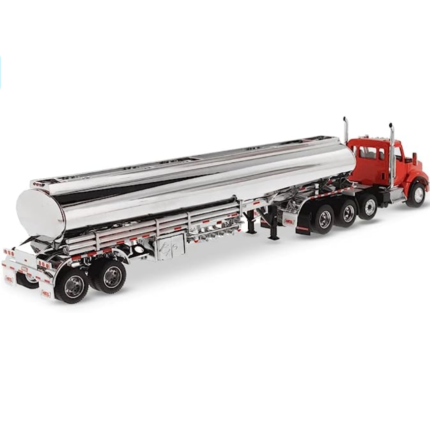 1:50 Kenworth T880S SBFA Tandem with Heil Petroleum Trailer - Diecast Masters