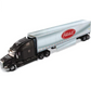 1:50 Peterbilt 579 UltraLoft Day Cab SBFA with 53' Chromed Refer 71071