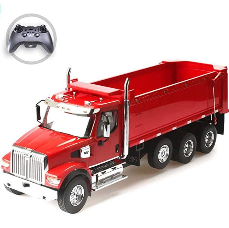 DM RC Truck Western Star 49X RC Dump Truck Fully Functional RC 1:16 27007