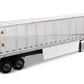 53' Reefer Refrigerated Van Trailer Chrome by Diecast Masters 91022