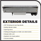 53' Reefer Refrigerated Van Trailer Chrome by Diecast Masters 91022