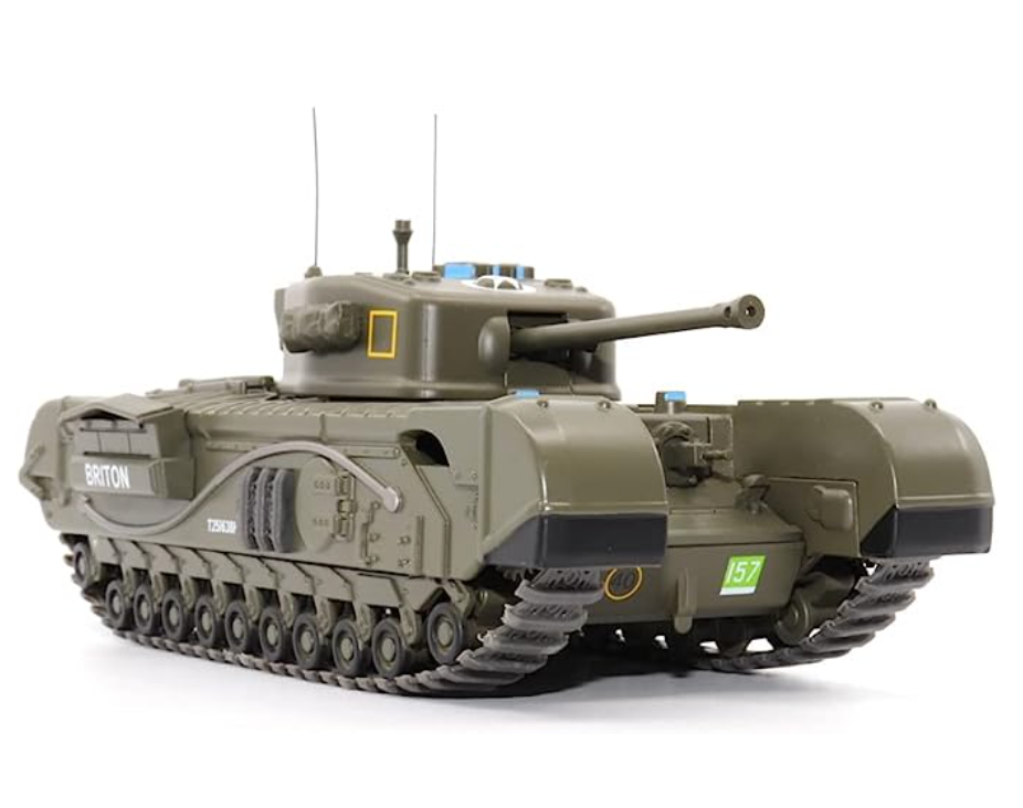 Infantry Tank Mk. IV Churchill Mk. VII - 34th Tank Brigade, France (1:43 Scale) Motor City Classics