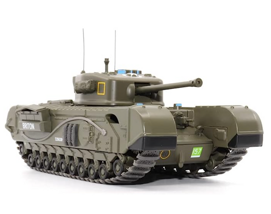 Infantry Tank Mk. IV Churchill Mk. VII - 34th Tank Brigade, France (1:43 Scale) Motor City Classics