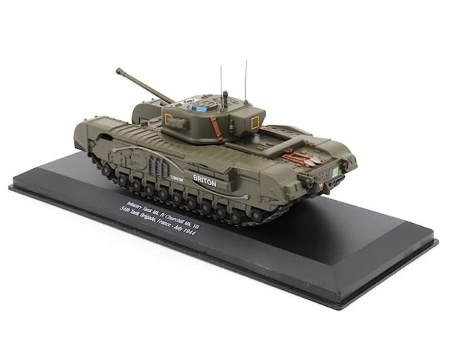 Infantry Tank Mk. IV Churchill Mk. VII - 34th Tank Brigade, France (1:43 Scale) Motor City Classics