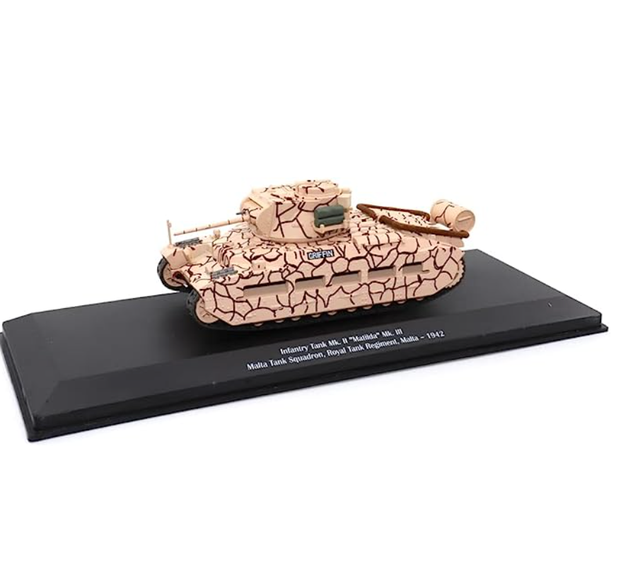 Infantry Tank Mk. II 'Matilda Mk. Malta – 1942 (1:43 Scale) Motor City Classics