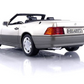 1989 MB 500 SL Convertible Smoke Silver Metallic by Norev 183719