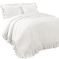 Lush Decor Reyna 3-Piece Ruffled Comforter Bedding Set