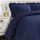 Lush Decor Reyna 3-Piece Ruffled Comforter Bedding Set