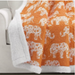 Lush Decor Elephant Parade Sherpa Throw Blanket