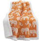 Lush Decor Elephant Parade Sherpa Throw Blanket