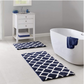 Madison Park Bittman Reversible Bathroom Rug