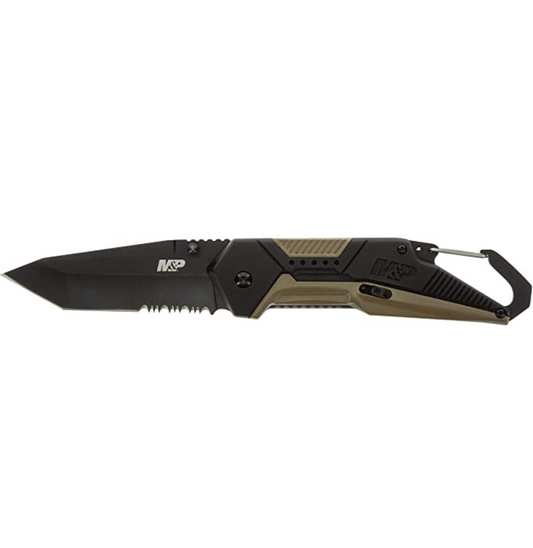 Smith & Wesson M&P Repo 8in High Carbon S.S. Assisted Folding Knife