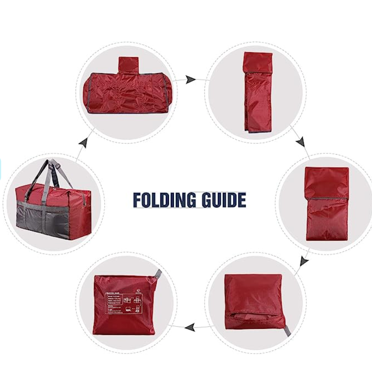 REDCAMP 75L Extra Large Duffle Bag Lightweight