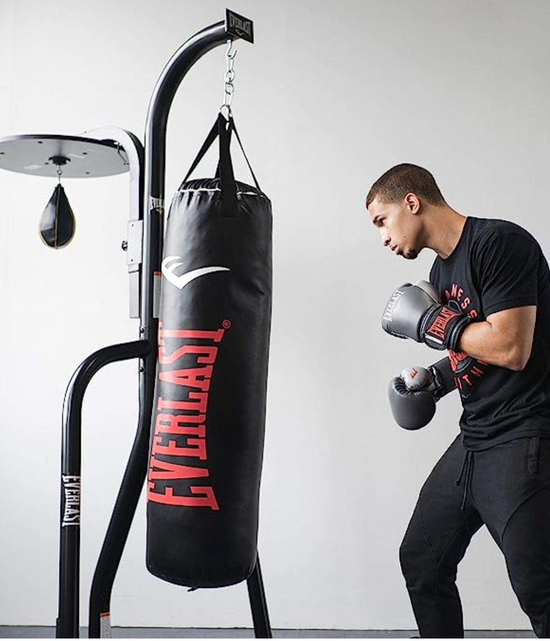 Everlast Steel Heavy Punching Bag Stand Workout Equipment