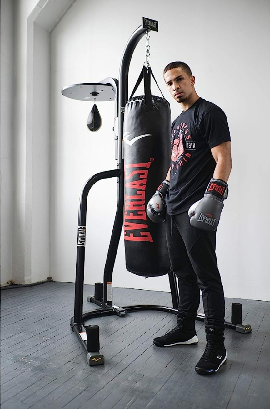 Everlast Steel Heavy Punching Bag Stand Workout Equipment