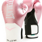 Everlast Elite Pro Style Training Gloves, Pink/White, 12 oz