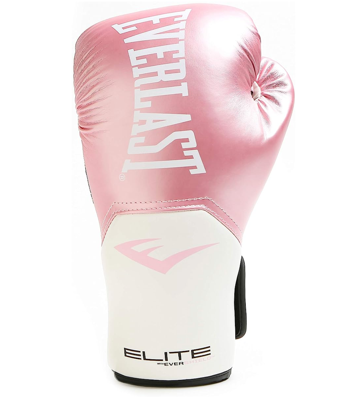 Everlast Elite Pro Style Training Gloves, Pink/White, 12 oz