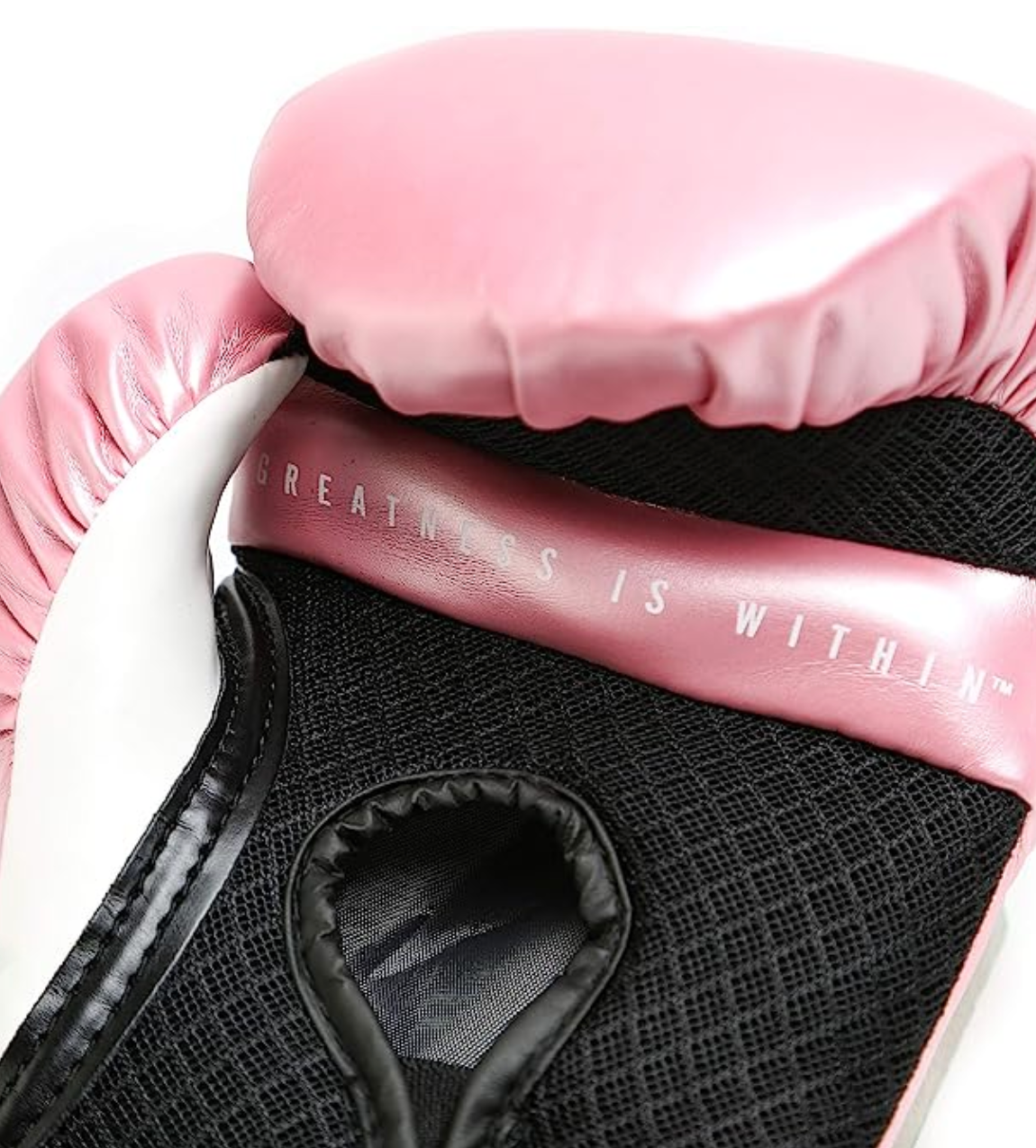 Everlast Elite Pro Style Training Gloves, Pink/White, 12 oz