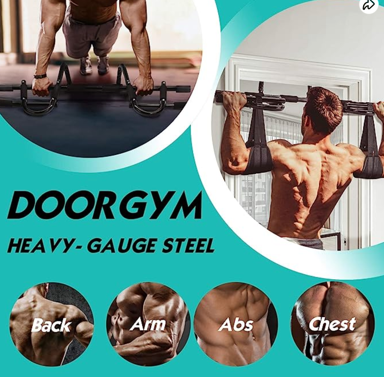 Yes4All Heavy Duty Pull Up Bar for Doorway