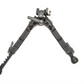 Accu-Tac BR-4 G2, Quick Detach, Small Rifle Bipod, Black BRB-G200