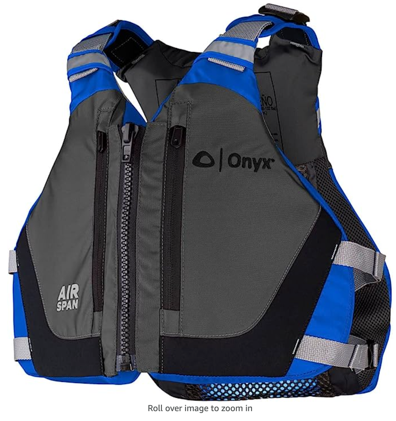 Onyx Air Span Breeze USCG Approved Paddling Life Jacket