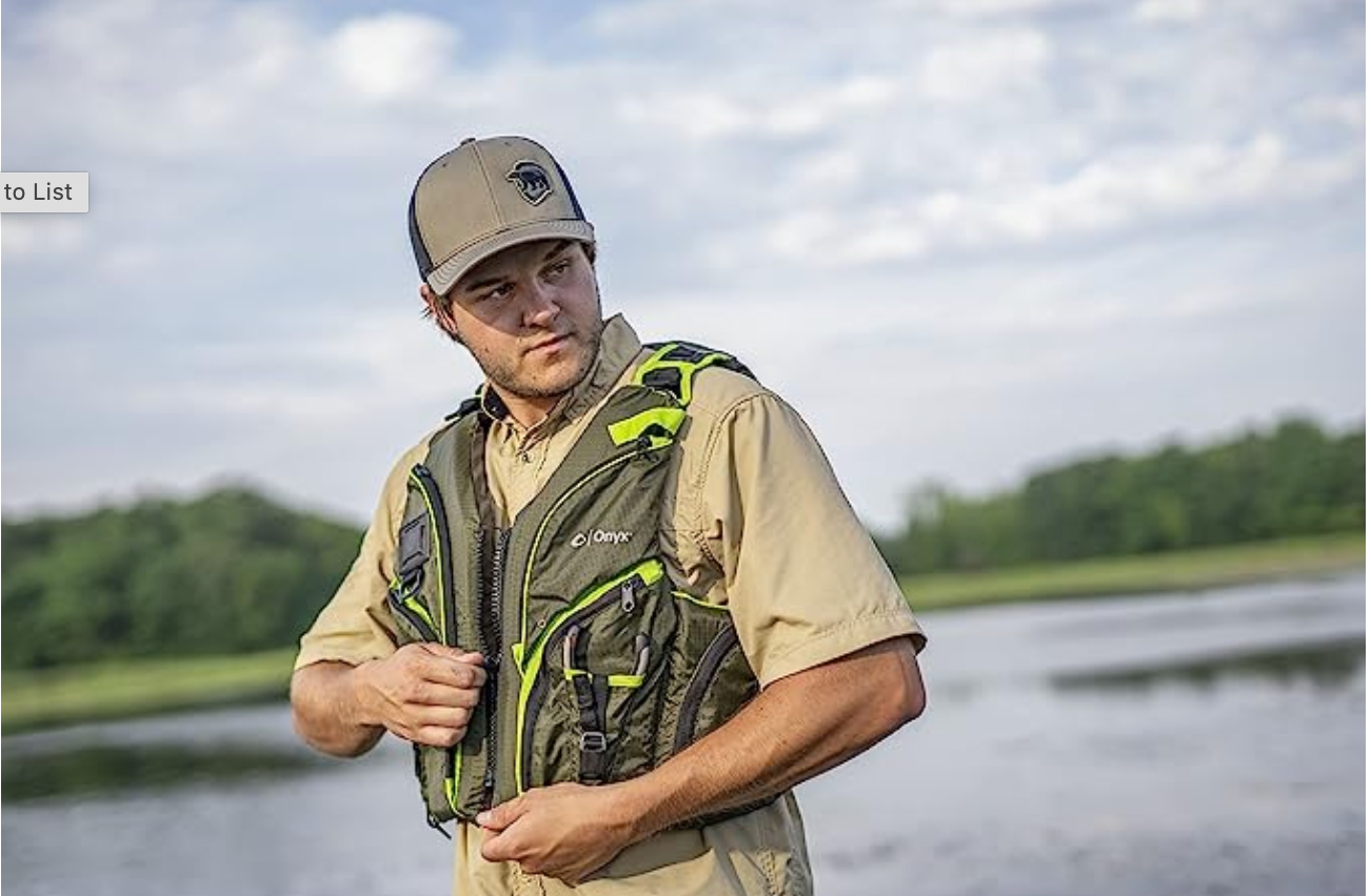 Onyx All Adventure Pike Paddle Sports Vest