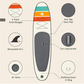 Retrospec Weekender Plus 10' Inflatable Stand Up Paddleboard