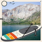 Retrospec Weekender Plus 10' Inflatable Stand Up Paddleboard