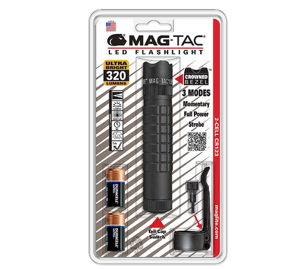 Maglite Mag-Tac LED 2-Cell CR123 Flashlight