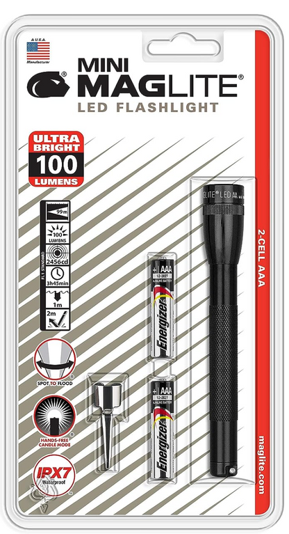 MagLite Mini LED 2-Cell AAA Flashlight