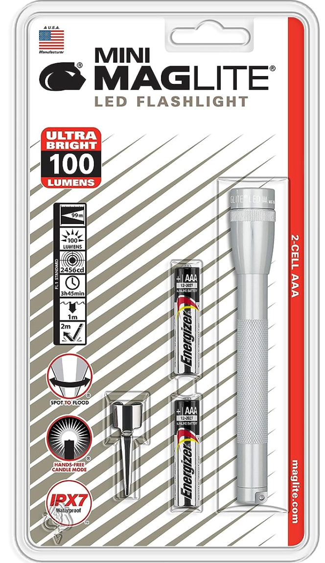 MagLite Mini LED 2-Cell AAA Flashlight